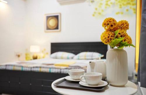 Banjara Hills Apartment | Legend's studio room with Mini kitchenette