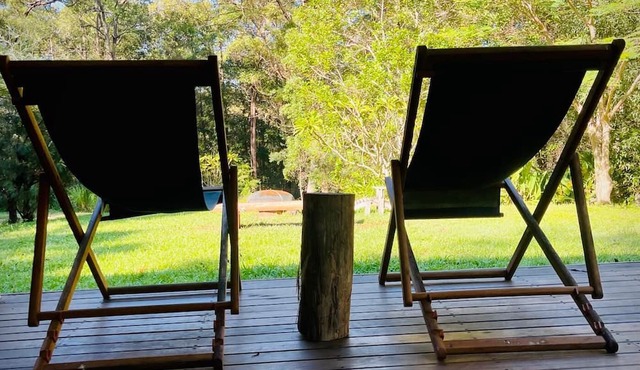 Relaxing Family-Friendly Vacation Home with a nature view in Noosa Hinterland! in Cootharaba