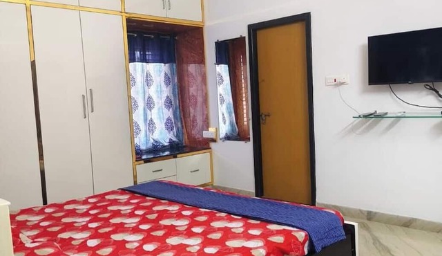Spacious 3-bedroom house in beautiful Nellore with AC