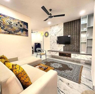 Servostay 2BHK with Skyscrapper View in Miyapur