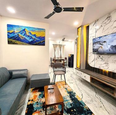 Serene 2BHK with City Skyline View in Miyapur